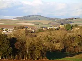 A general view of Brieulles-sur-Bar