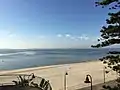 Beach view of Brighton-Le-Sands