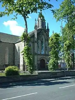 Brightons, Main Street, Brightons Parish Church Including Boundary Wall, Railings, Gatepiers And Gates