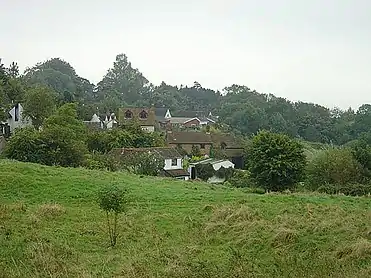 Photograph of an English village