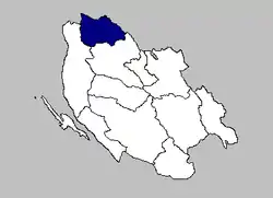 the Brinje municipality within Lika-Senj County