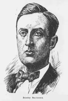 Drawing of MacNamara, circa 1920