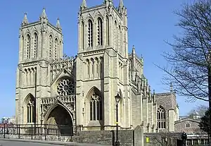 Bristol Cathedral West front