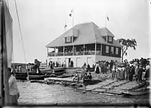 Britannia Boating Club 1896 by William James Topley