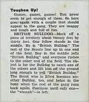 British Bulldog – Game description from Boys' Life magazine, published in June 1944 by William "Bill" Hillcourt.