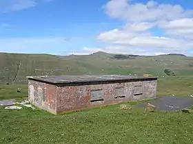 British pillbox on Eggjarnar near Vágur in Suðuroy