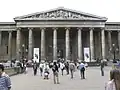 Entrance portico, British Museum