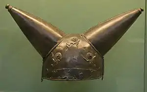 The Waterloo Helmet,  a unique find, probably not worn in battle.