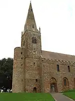 Brixworth, Northants: monastery founded c. 690, one of the largest churches to survive relatively intact
