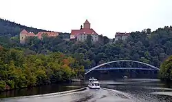 Veveří Castle and Dam Lake