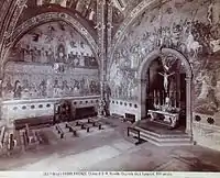 The former chapterhouse, now the "Spanish Chapel", at the Basilica of Santa Maria Novella in Florence