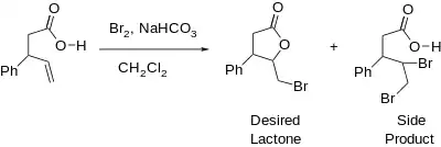 Bromolactonization