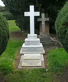 Grave of Sir Thomas Chavasse (1854-1913) and his family at Bromsgrove