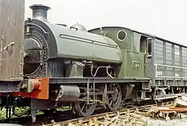 No. 1144 on the Gwili Railway at Bronwydd Arms, 27 June 1992.