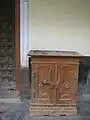 Chest at the entrance of the Malabare Mansion