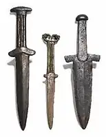 Bronze daggers of the Chandmani culture, Western Mongolia