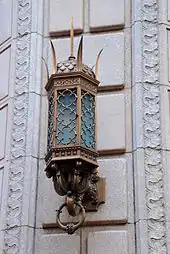  A bronze lantern