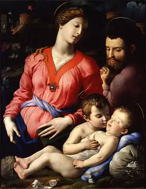 Sacra famiglia Panciatichi or Madonna Panciatichi, 1545
