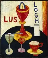 Marsden Hartley (1877–1943), Handsome Drinks (c. 1916), Brooklyn Museum