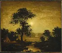 Ralph Albert Blakelock, Moonlight, 1885, Brooklyn Museum