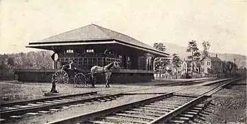Brown's Station, one of six demolished for the Ashokan Reservoir