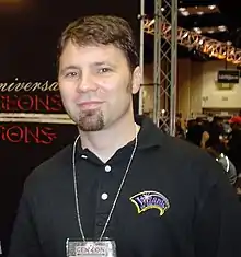 Bruce Cordell at Gen Con on August 22, 2004
