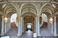 Photo of Bruchsal Palace's staircase