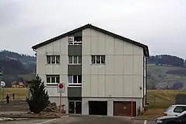 Brünisried village administration building