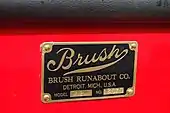 Brush ID Plate