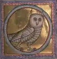 Folio 50 - Eagle Owl (detail)