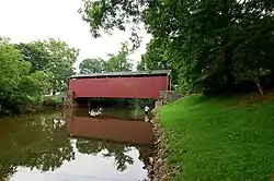 Bucher's Mill Covered Bridge in East Cocalico Township