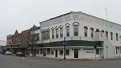 Corner of Main Street and Buckeye Avenue in Ada