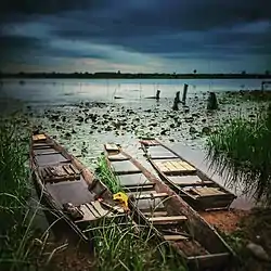 Lake near Bueng Khong Long village