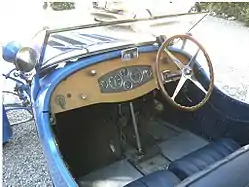 Bugatti Type 43 Cockpit