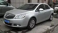 Buick Excelle GT sedan front.