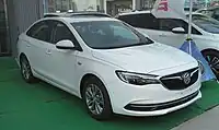 2018 Buick Excelle GT facelift front.