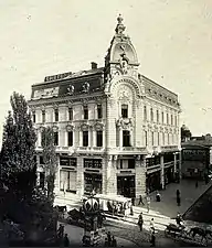 Anker Building, Bucharest,  by Leonida Negrescu, c.1900