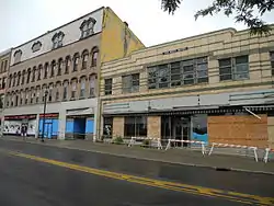 Buildings at 104–116 West Water St.