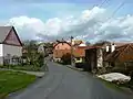 Road through the village