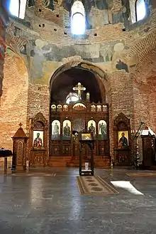 Interior of Church of St. George, Sofia, 4th century