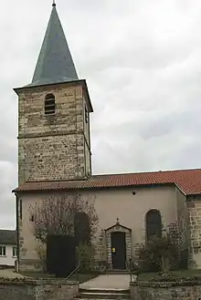 The church in Bulgnéville
