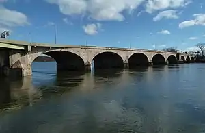 I-84 and the Bulkeley Bridge in Hartford