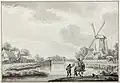 View of Noorderhoogebrug, by Jan Bulthuis