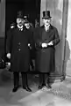 DDP Ministers Wilhelm Külz (left, Interior) and Otto Gessler (Defense), 1926