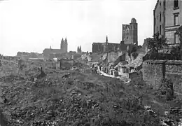 City center after World War II