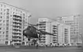 1964:Helicopter used in a Berlin building project
