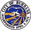 Official seal of Burbank