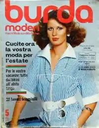 Burda Style magazine cover- January 2019