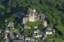 Greifenstein Castle (owned 1382−1969 by the House of Solms)