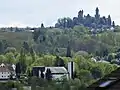 The churches of Burgsolms in front of Braunfels castle